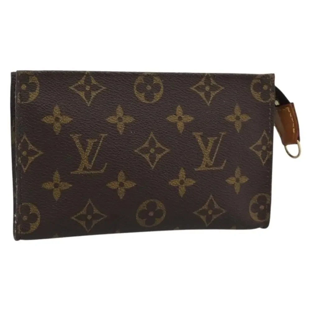Louis Vuitton Monogram Bucket PM Accessory Pouch Brown
